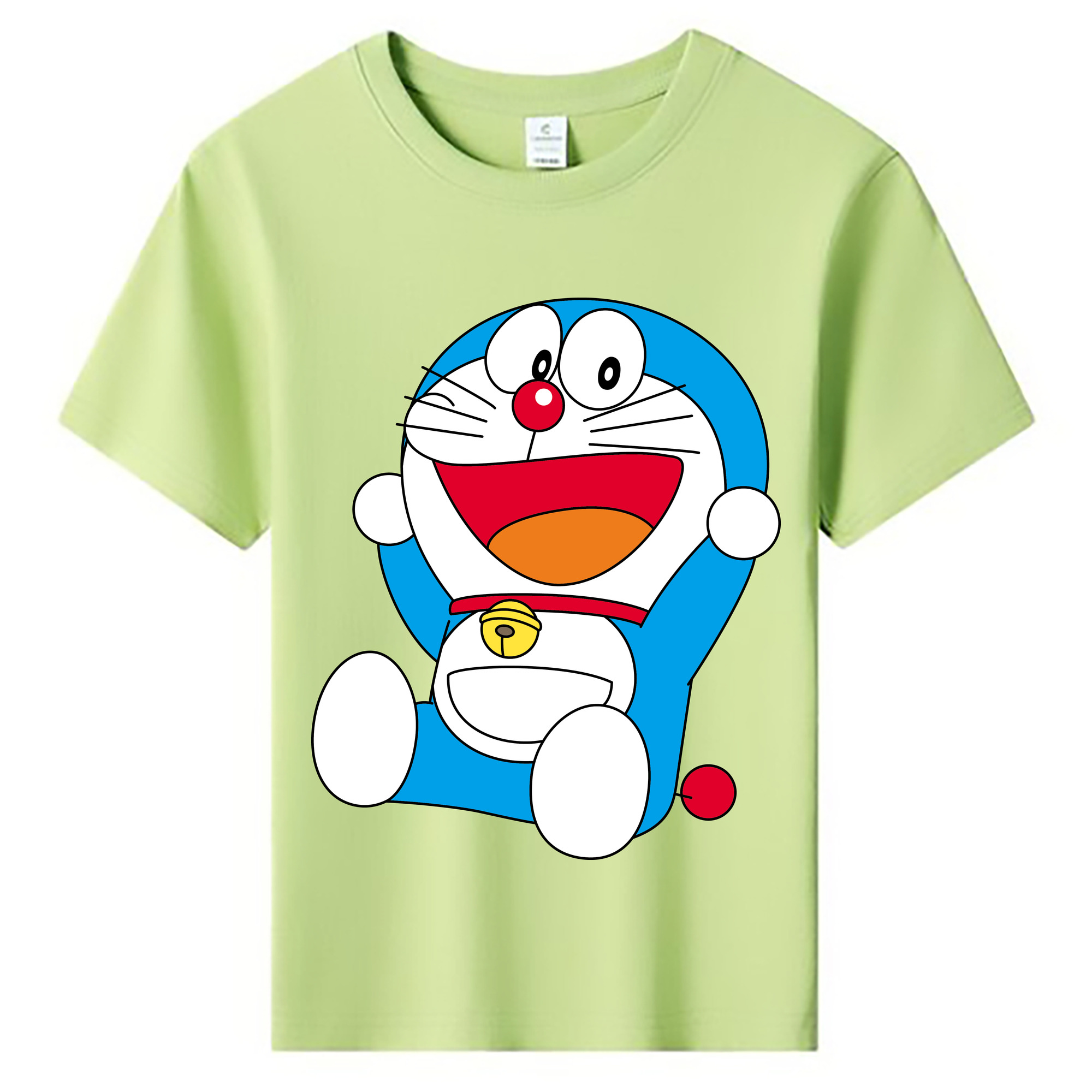 （画像用） ドラえもん Doraemon 綿100％キッズTシャツ（フロントプリント）